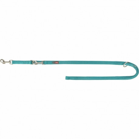 Adjustable dog leash Trixie Premium Light Blue L/XL