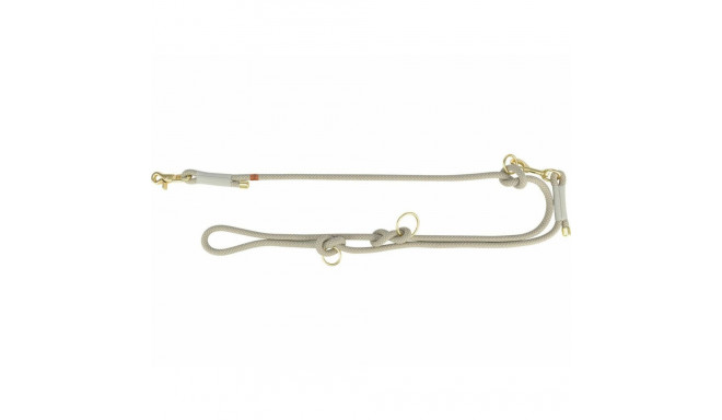 Adjustable dog leash Trixie Soft Rope Grey Light grey S S/XL