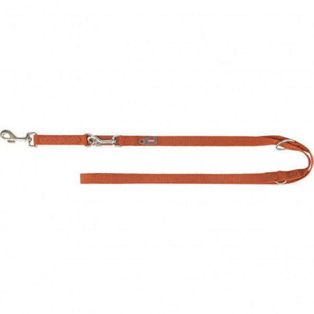Adjustable dog leash Trixie Premium Orange M/L