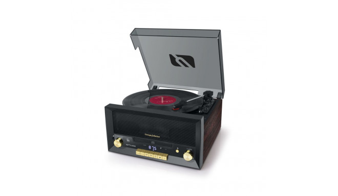 Record Player Mustek Brown Black