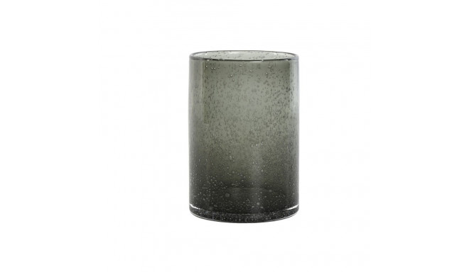 Vase Home ESPRIT Green Crystal Modern 11,5 X 11,5 X 17,2 cm
