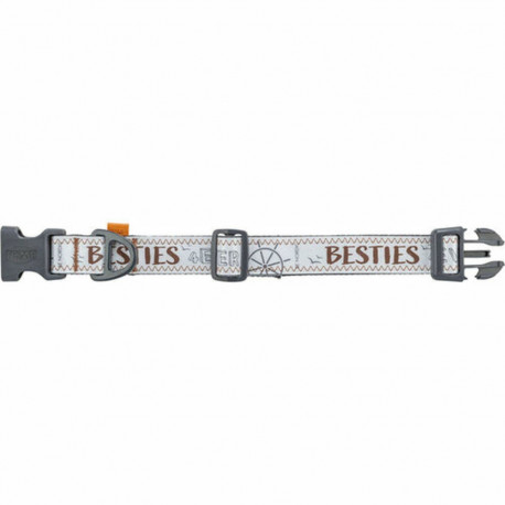 Dog collar Trixie BE NORDIC Grey S/M 32-45 cm