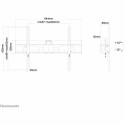Televiisori Alus Neomounts LFD-W2640MP 75" 37" 35 kg