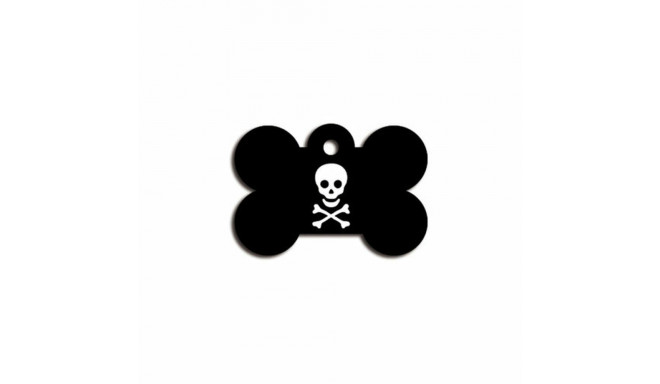 Identification plate for collar Imarc Bone Black
