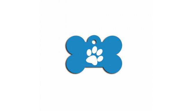 Identification plate for collar Imarc Bone Blue