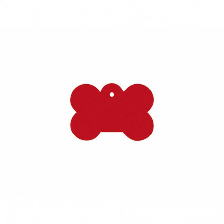 Identification plate Imarc Bone Red