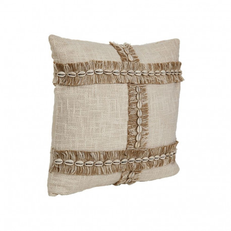 Cushion Romimex Beige Shells