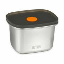 hermeetiline lõunasöögi karp Quttin Roostevaba teras Ristkülikukujuline 450 ml 11,6 x 9,4 x 7 cm (12