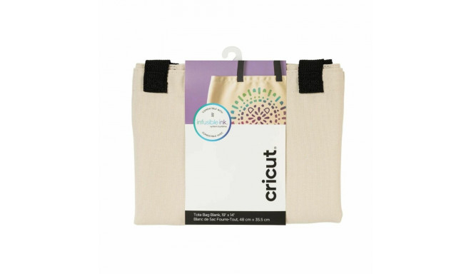 Shopping Bag Cricut Tote Bag Black Beige