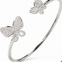 Aproce Folli Follie Tauriņi Sterling silver (Ø 55 mm)