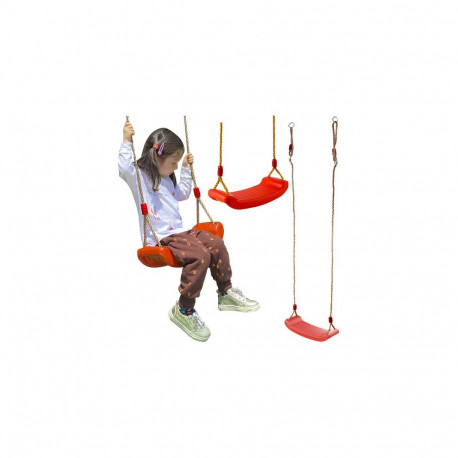 plastikust kiik - punane 23555