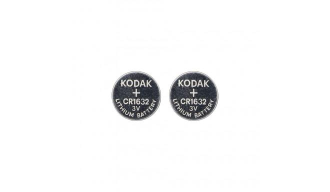 Kodak Max lithium CR1632 patarei, 2 tk