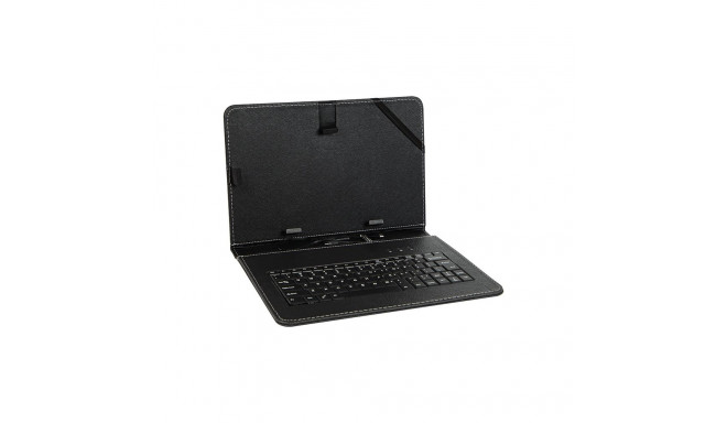 78-073# universaalne 10"-10,5" tahvelarvuti ümbris klaviatuuriga micro