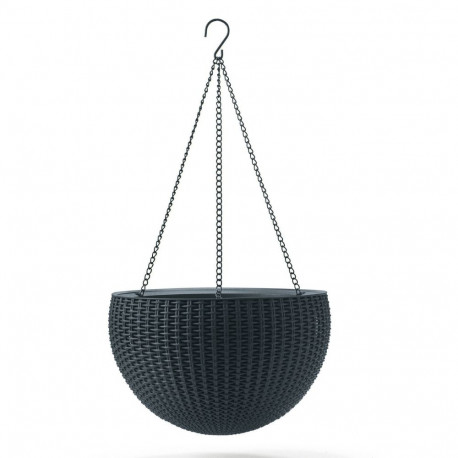 Keter Sphere rippuv lillepott antratsiit