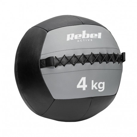 Piłka lekarska do ćwiczeń 4 kg REBEL ACTIVE