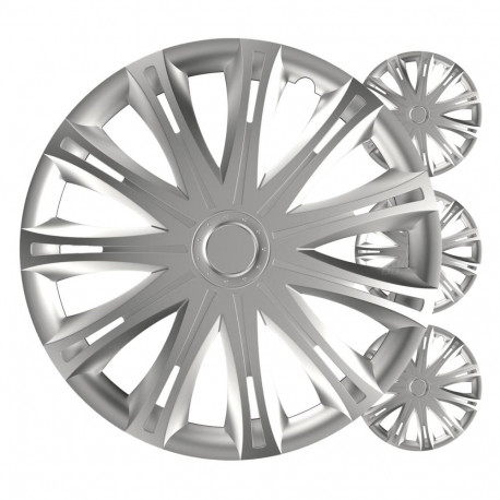 Kołpaki samochodowe 4szt. komplet spark srebrne 17" cali color box