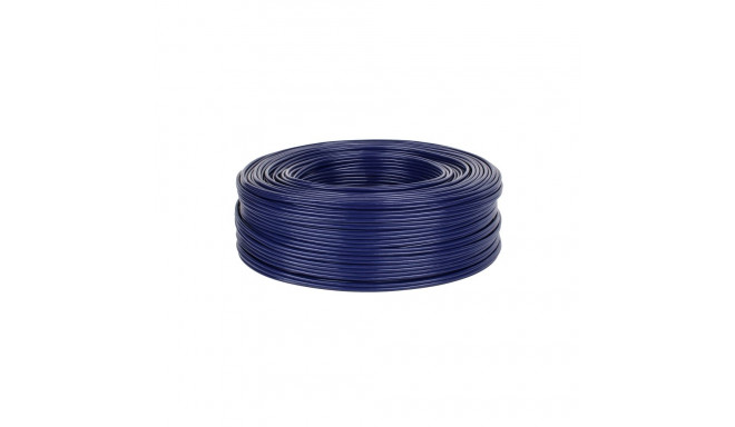 Kabel 2 x RCA-4mm niebieski