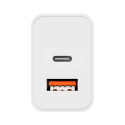 Kruger&Matz GaN dual USB laadija Power Delivery ja Quick Charge funktsiooniga