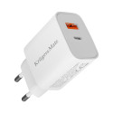 Kruger&Matz GaN dual USB laadija Power Delivery ja Quick Charge funktsiooniga