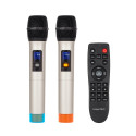Aktywna kolumna głośnikowa (z 2 mikrofonami bezprzewodowymi UHF, SD, Bluetooth, FM, USB) 40 Watt