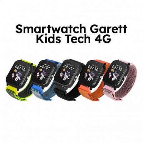 Garett Kids Tech 4G roosa takjapaelaga nutikell