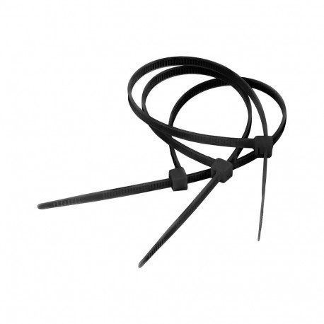 Cabletech kaablikinniti 3,6mm/20cm 100tk, must