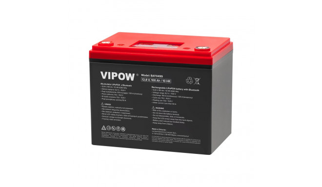 Akumulator LiFePO4 100Ah BMS Bluetooth