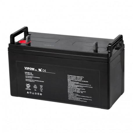 VIPOW geelne aku 12V 120Ah