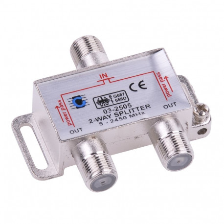 Splitter 2way 5-2450MHz