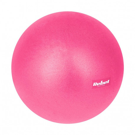 Mini pilatese taastusravi võimlemispall 25cm, roosa, REBEL ACTIVE