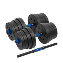 Reguleeritavad bituumenhantlid ühenduslüliga 2x15kg REBEL ACTIVE