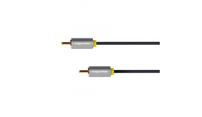 Kabel 1RCA-1RCA 0,5 m Kruger&Matz basic