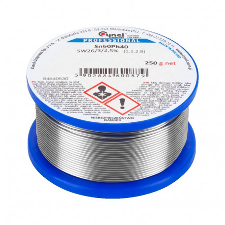 CYNEL jootetraat Sn60Pb40 3mm/250g