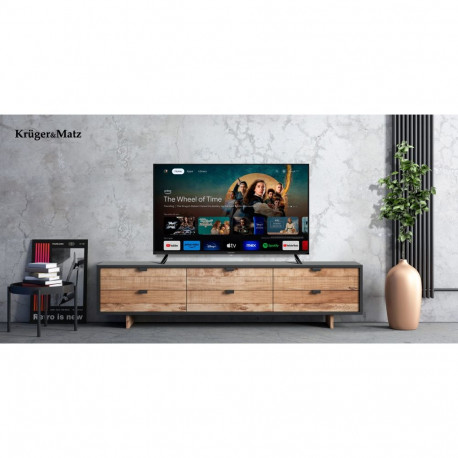 Kruger&Matz teler 40" FHD Google TV DVB-T2/T/C H.265 HEVC