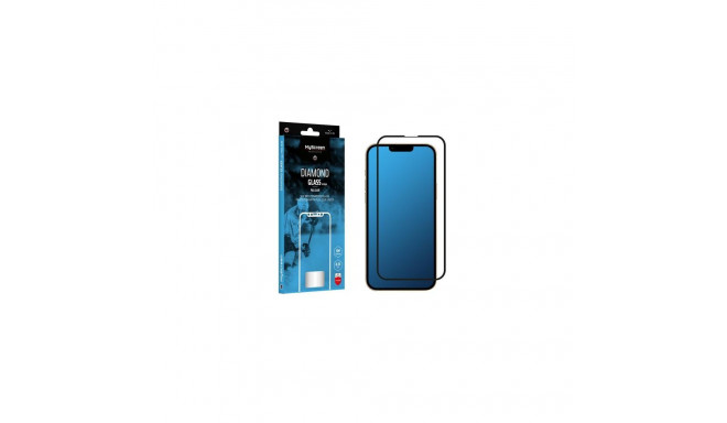 Szkło ochronne MyScreen DIAMOND GLASS LITE edge FULL GLUE must Apple iPhone 13/13 Pro 6.1"