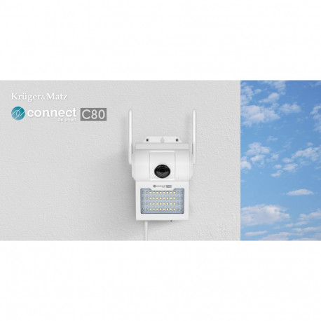 Kamera Wi-Fi zewnętrzna Kruger&Matz Connect C80 Tuya