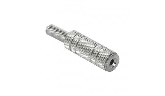 Gniazdo Jack 2.5mm ster.metal-kabel Cabletech (25 tk.)