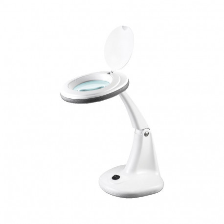 Lampa z lupą laualamp 5D 6W Rebel, 6500K