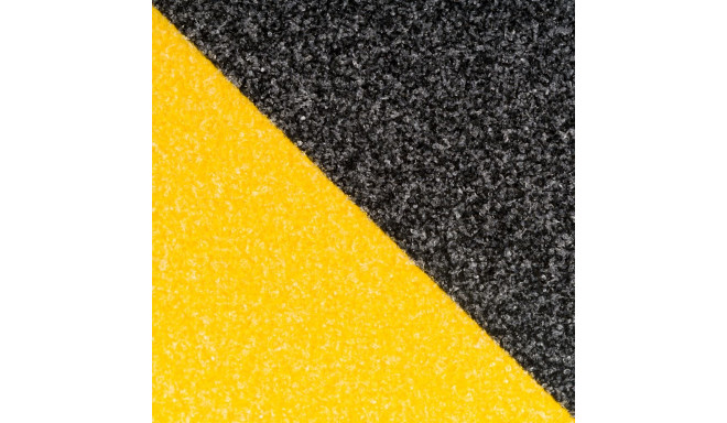 REBEL libisemisvastane teip (0,75 mm x 50 mm x 5 m) must-kollane