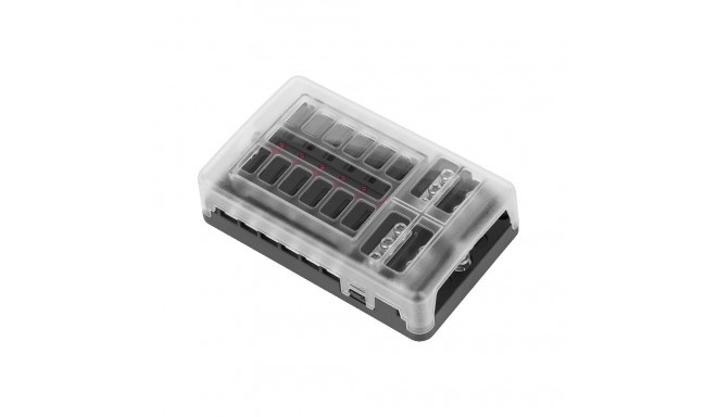 FB-12 kaitsmekarp negatiivse siiniga ja LED-iga