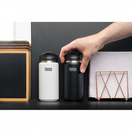 Kubek termiczny TEESA 350ml white