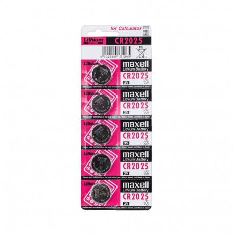 Bateria MAXELL CR2025 5szt./blist.