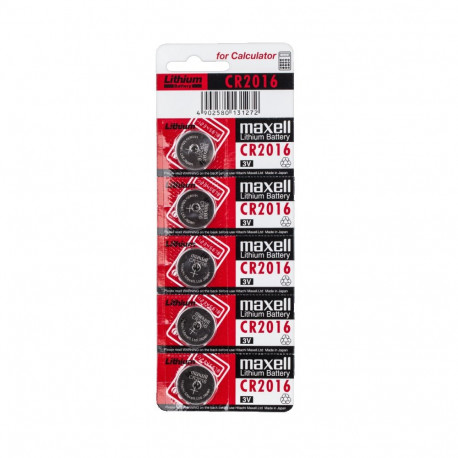 Bateria MAXELL CR2016 5szt./blist.