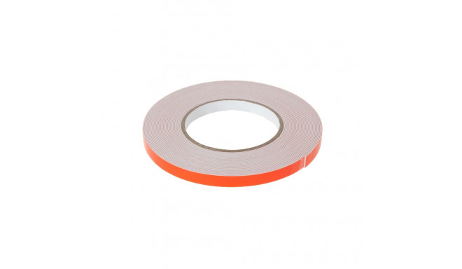 Kahepoolne vahtteip REBEL (1 mm x 10 mm x 10 m) valge