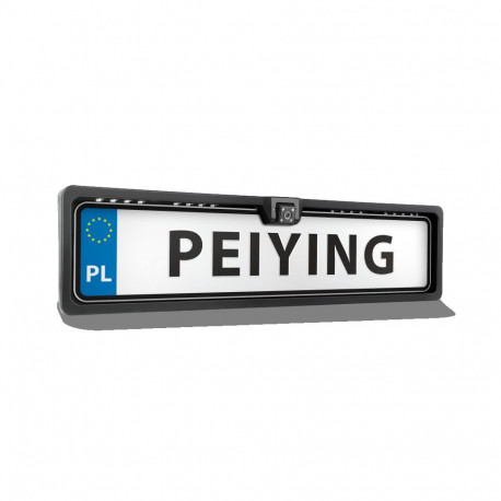Peiying öövaatega auto tagurduskaamera numbrimärgi raamiga