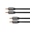Kaabel 2RCA-2RCA 1.8m Kruger&Matz