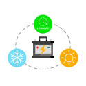 Geelakumulaator VIPOW 12V 7.0Ah