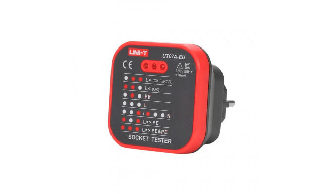 MIE0270 Võrgupinge indikaator 230 V AC Uni-T UT07A-EU