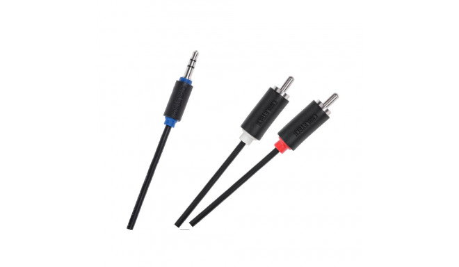 Kabel Jack 3.5-2RCA 5 m cabletech standard kaabel