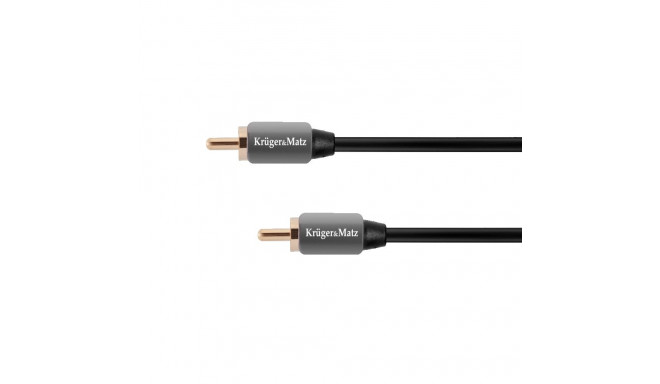 Kaabel 1RCA-1RCA 1.0m Kruger&Matz